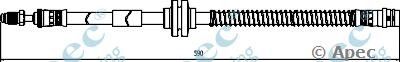 APEC BRAKING hos4096 -  Тормозной шланг